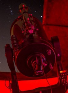 Cygnus Observatory at night