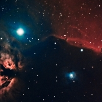 Horse Head and Flame Nebula