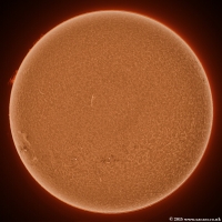 Hydrogen Alpha Sun