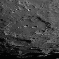 Clavius Crater in Infra-Red