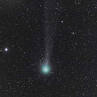 M76 Little Dumbbell & Comet C2014q2 Lovejoy