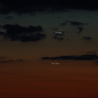 Jupiter, Venus & Mercury Conjunction