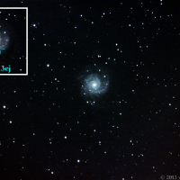 M74 Galaxy and Supernova SN2013ej