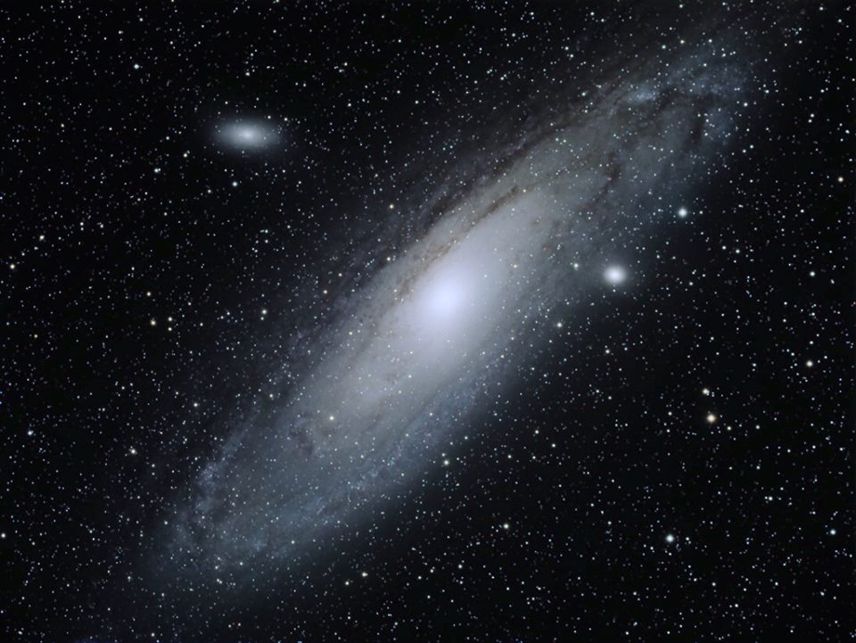 Andromeda Galaxy M31, taken by Paul Jenkins