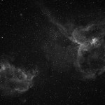 Heart & Soul nebula, imaged with my Canon 70-200mm lens attached to a QSI583 ccd camera, taken by Paul Jenkins.