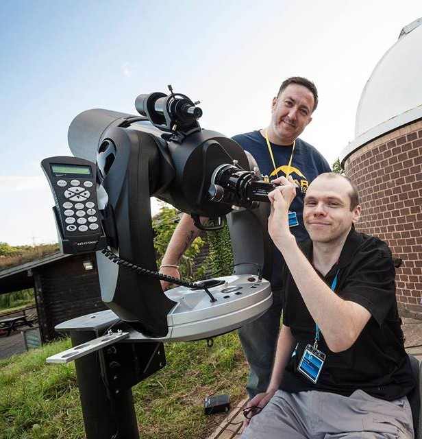 All Access Mount for Wheel chair users at Cygnus Observatory