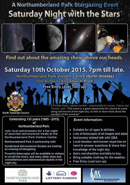 Northumberland Park Stargazing Event