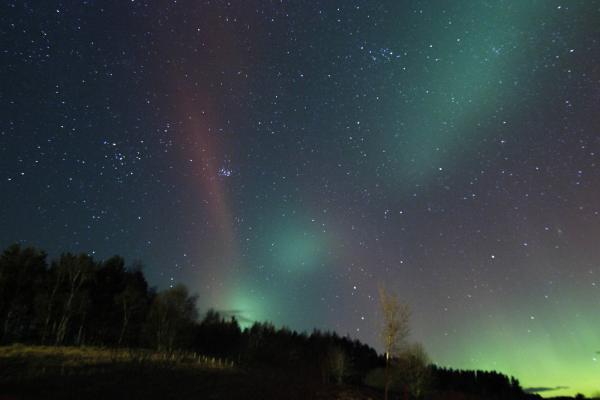 Derwent Reservoir at night