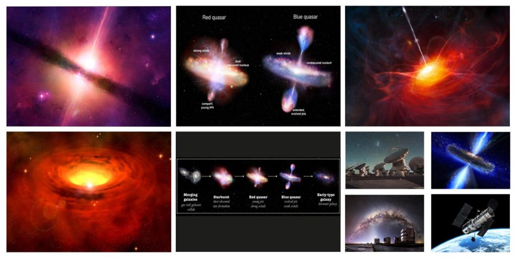 quasar galaxy quasar galaxy
