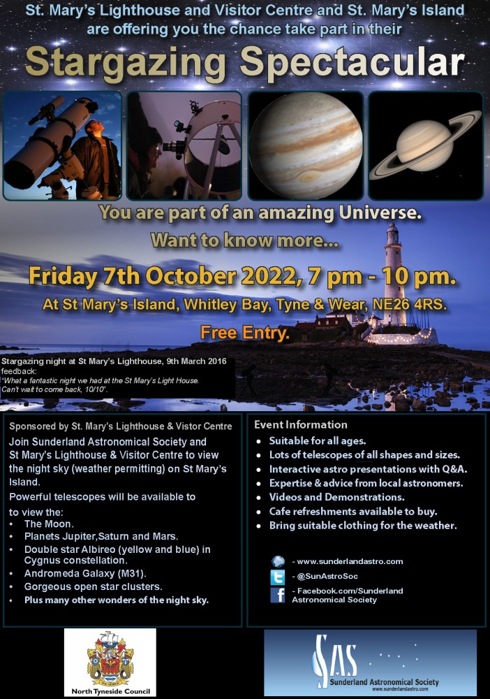 Sunderland Astronomical Society – Astronomy and Astrophotography in the ...